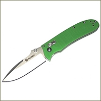 Складной нож Ganzo G704, ярко-зеленый
