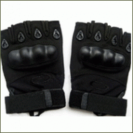 Перчатки (Oakley) беспалые Black, Реплика