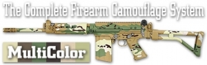 Камуфляж оружия Duracoat MultiColor